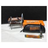 2 Marble Pocketknives