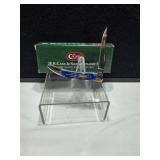 Case Tiny Toothpick Blue Bone Knife