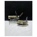 Old Timer Trapper Knives NIB