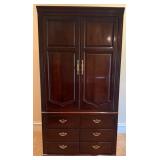 Thomasville Mahogany Armoire