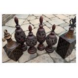 Decorative Finials and Bottles