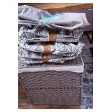 Laundry Hamper and 4 pop up hampers