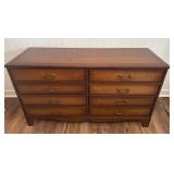 Wooden Dresser with Mirror