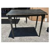 Metal and Wood Field Work Table