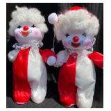 Vintage 1986 Porter Musical Clowns