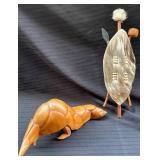 African Tribal and Pangolin Decor