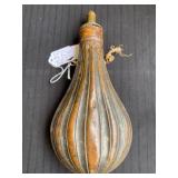Civil War Powder Flask and Cap