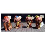 Rare Anthropomorphic Monkey Figures