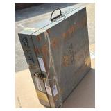 Metal and Wood Storage Case