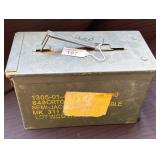 Green Metal Ammo Storage Box