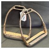 WWI US Cavalry Stirrups Set