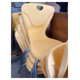 16 Plastic School Chairs