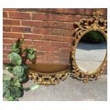 Turner Wall Mirror and Shelf Set