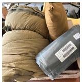 WWII Sleeping Bag and Accessories