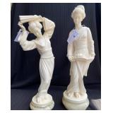 Alabaster Sculptures of Women