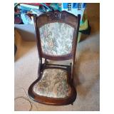 Folding Sewing Rocking Chair