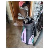 Full Set of Golf Clubs and Bag