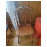Spindle Back Chair with Center Splat