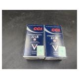 2 Boxes CCI 22 LR Ammuntion