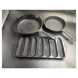 3 Pcs Cast iron Cookware