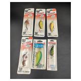 4 Bandit, 2 Norman Crankbait Fishing Lures