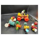 Fisher Price Jalopy & Gabby Goofies Pull Behind To