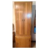 Wooden Gun Cabinet