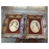 2 Small Cameo Creations Framed Prints