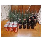 Collection of Coca Cola Bottles & More