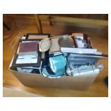 Box of Small  Picture Frames & More