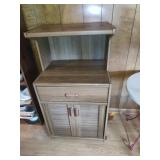 Rolling Microwave Cart