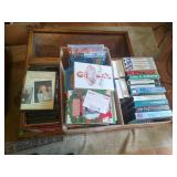 Collection of DVDs and VHS