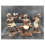 Mid Century Treasure Craft Hawaiian Hula Dancers