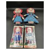 Raggedy Ann and Andy Dolls