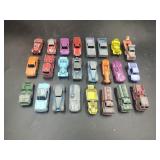 24 Vintage Tootsie Toy Metal Cars