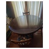 BMC Round Dining Table & 4 Chairs - Read Details