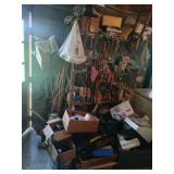 Contents of Garage Rack & More - Read Details