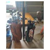 2 Bags of Golf Clubs