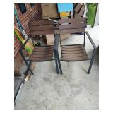 2 Outdoor Chairs