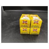 4 Boxes Western Super X 22 LR Ammunition