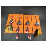 4 Unused Grizzly Go-Devil Fishing Lures