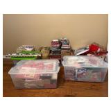 Large Lot of Christmas Gift Bags, Boxes, and Wrap