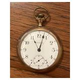 Antique Waltham Open-Face Pocket Watch