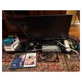 RCA TV, DVD Player, Blu-Ray Player, and Media Bund