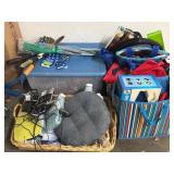 Household Tools and Supplies with Air Bed