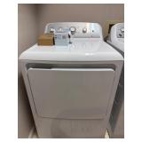 GE GTD45EASJWS Electric Dryer, White, works