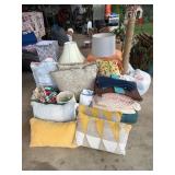 Decorative Pillows, Lamp Shades, and Soft Goods