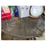 Wrought Iron Patio Table, 40' Round