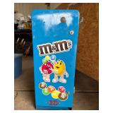 M&M's-Themed Metal Candy Dispenser Cabinet