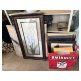 Framed Artwork and Wall Decorations